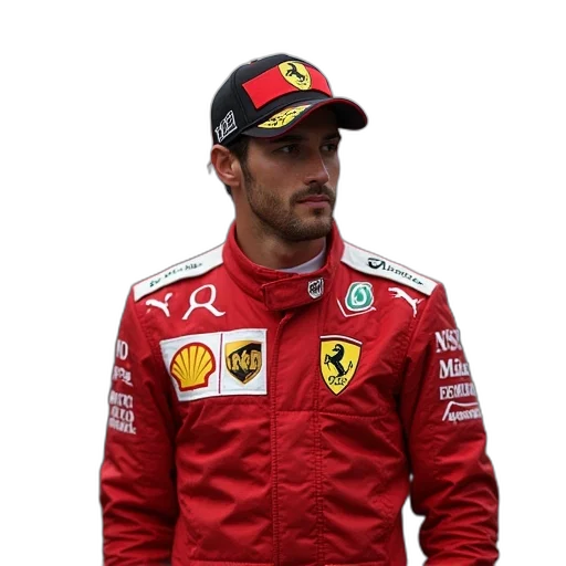 jacket, hat, car, face transparent PNG cut-out
