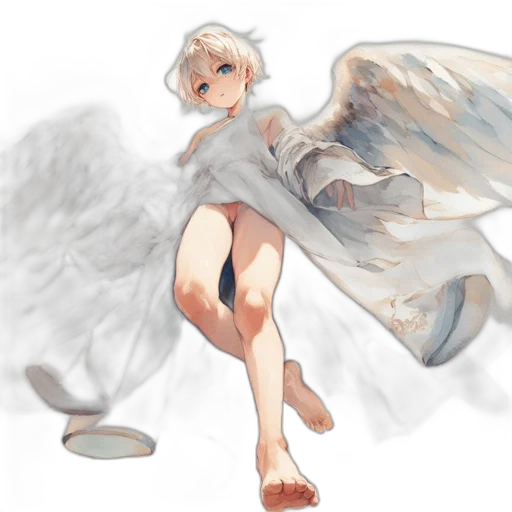 dress, dragon, creature, weapon, concept art, watercolor, fantasy art, anime transparent PNG cut-out