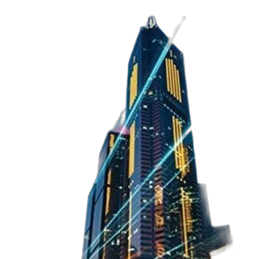 building, cyberpunk, concept art, 3d render, vaporwave, neon lights, travel, guide transparent PNG cut-out