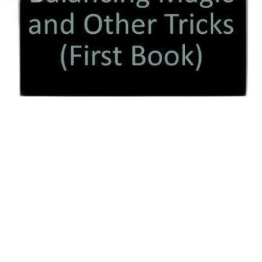 image, shows, cover, book, titled, balancing, magic, other transparent PNG cut-out