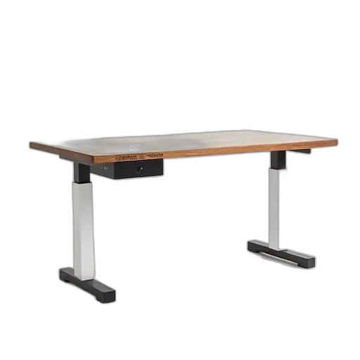 furniture, 3d render, sleek, modern, white, desk, smooth, light transparent PNG cut-out