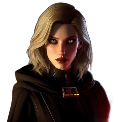 staff, face, jacket, concept art, fantasy art, pixel art, comic book art, dark transparent PNG cut-out