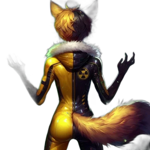 staff, mask, jacket, creature, concept art, fantasy art, cyberpunk, pixel art transparent PNG cut-out