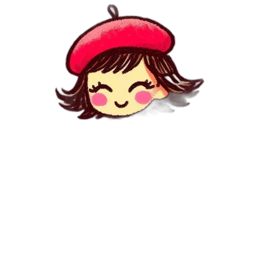 hat, face, staff, crown, cartoon, pixel art, watercolor, anime transparent PNG cut-out