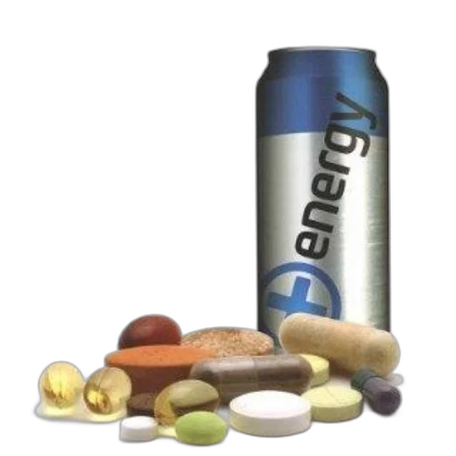 food, bottle, advertisement, energy, drinks, supplements, title, false transparent PNG cut-out