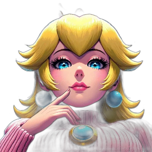 face, concept art, cartoon, fantasy art, anime, pastel, portrait, blonde transparent PNG cut-out