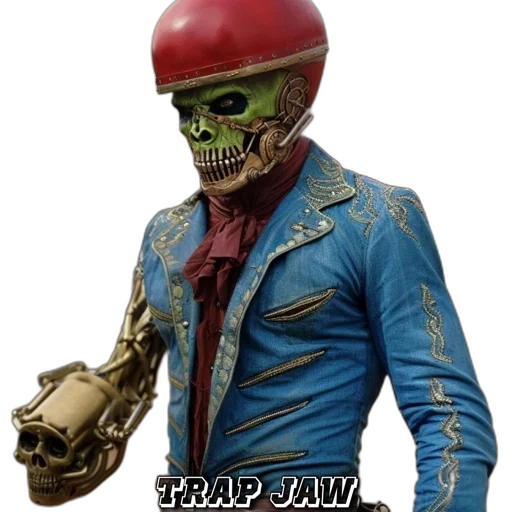 mask, creature, concept art, 3d render, comic book art, character, green, skull transparent PNG cut-out