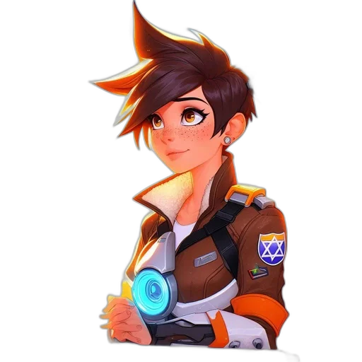 staff, jacket, weapon, robot, concept art, cartoon, anime, fantasy art transparent PNG cut-out