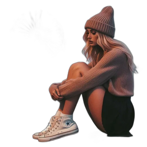 hat, shoes, jacket, dress, concept art, photorealistic, watercolor, pixel art transparent PNG cut-out