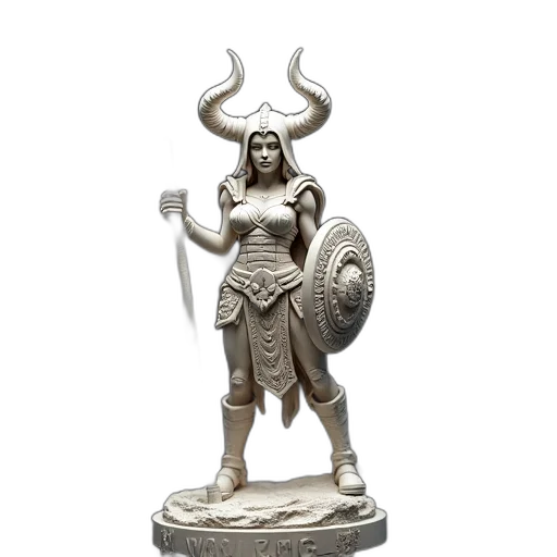 jewelry, sword, 3d render, concept art, fantasy art, miniature, figurine, female transparent PNG cut-out