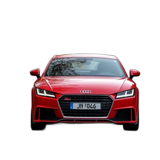 car, face, 3d render, photorealistic transparent PNG cut-out