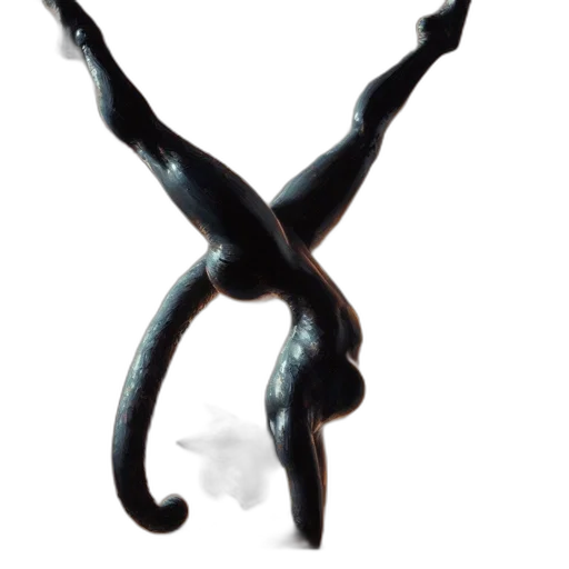 jewelry, staff, creature, animal, 3d render, concept art, photorealistic, fantasy art transparent PNG cut-out