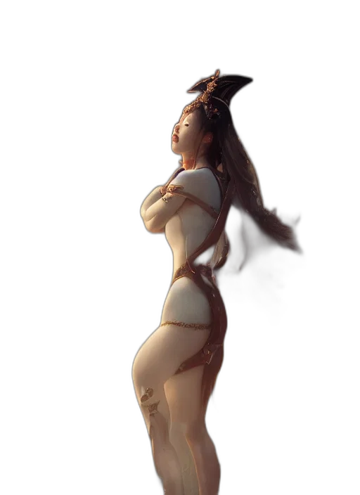 dress, creature, robot, dragon transparent PNG cut-out