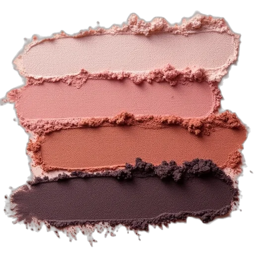 dark, earth tones, colorful, pastel, bottom, swatch, different, eyeshadow transparent PNG cut-out