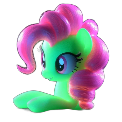 hair, creature, crown, staff, 3d render, concept art, pixel art, vaporwave transparent PNG cut-out