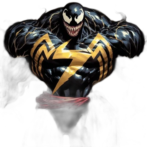 comic book art, concept art, fantasy art, photorealistic, muscular, dark-skinned, character, menacing transparent PNG cut-out