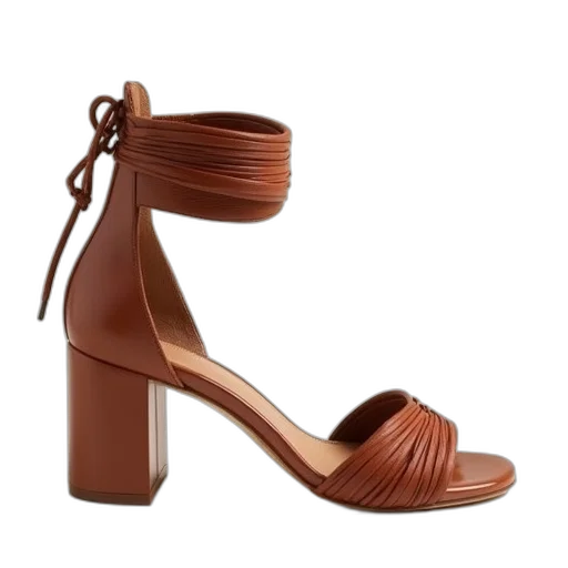 shoes, earth tones, anello, pleaed transparent PNG cut-out