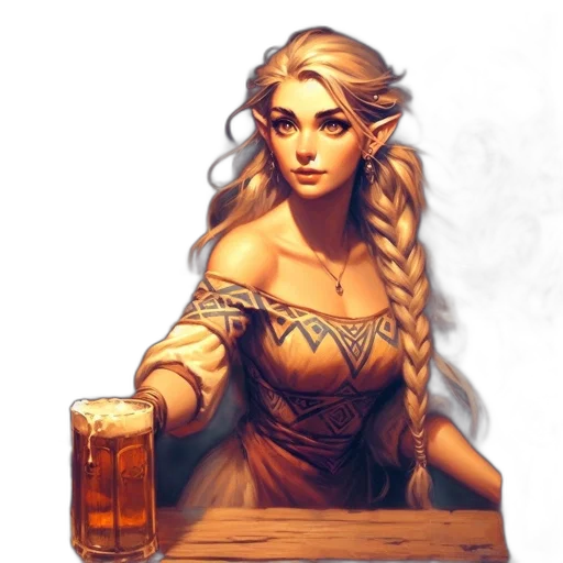 dragon, crown, dress, fantasy art, pixel art, concept art, comic book art, golden transparent PNG cut-out