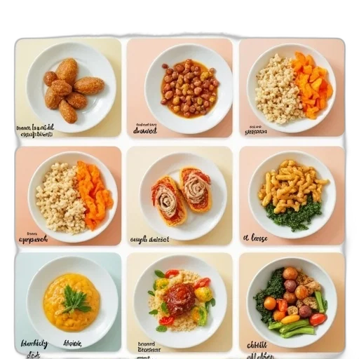 food, earth tones, colorful, golden transparent PNG cut-out