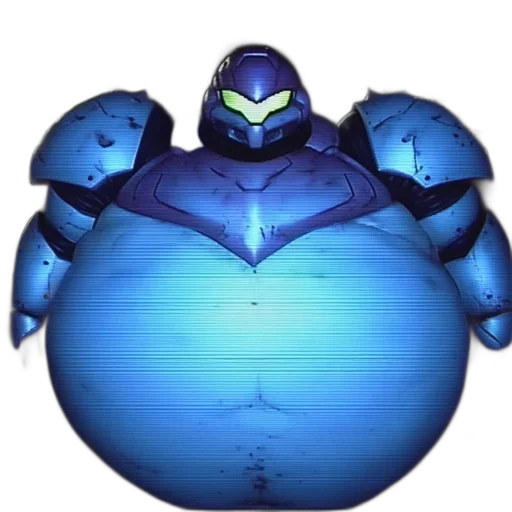 robot, creature, animal, concept art, vaporwave, pixel art, fantasy art, blue transparent PNG cut-out