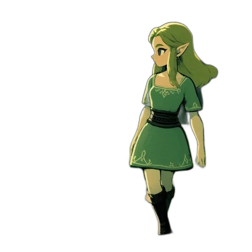 dress, staff, mask, crown, pixel art, concept art, watercolor, fantasy art transparent PNG cut-out