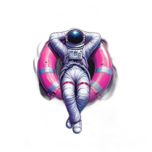 robot, jacket, creature, jewelry, concept art, pixel art, vaporwave, fantasy art transparent PNG cut-out