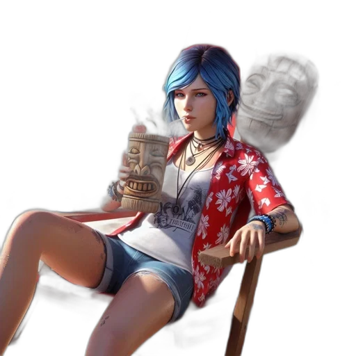 face, dress, staff, furniture, concept art, photorealistic, fantasy art, anime transparent PNG cut-out