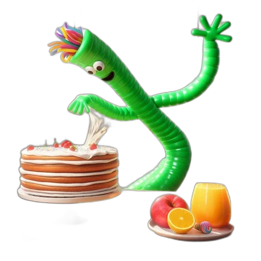 food, dragon, creature, animal, 3d render, concept art, photorealistic, pixel art transparent PNG cut-out