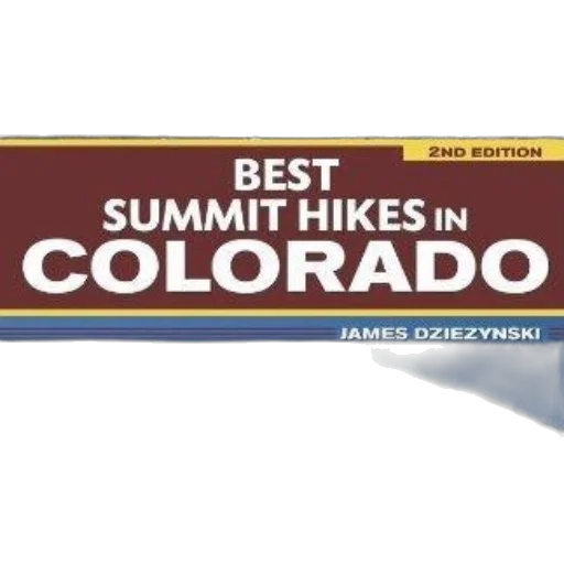 best, summit, hikes, colorado, james, dziezynski, 2nd, edition transparent PNG cut-out
