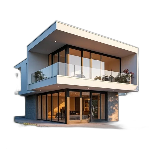 building, furniture, 3d render, photorealistic, concept art, robert, russell, real transparent PNG cut-out
