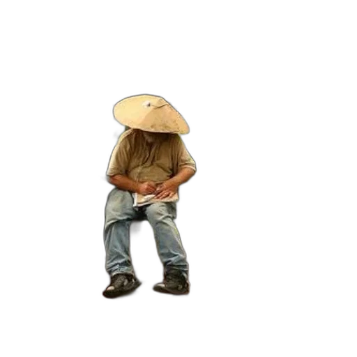 hat, umbrella, mask, jacket, 3d render, photorealistic, concept art, oil painting transparent PNG cut-out