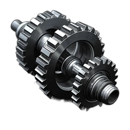 weapon, jewelry, 3d render, camshaft transparent PNG cut-out