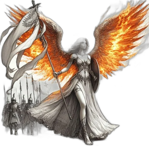 dragon, sword, staff, weapon, fantasy art, concept art, comic book art, pixel art transparent PNG cut-out