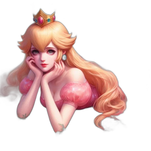 crown, fantasy art, concept art, pixel art, watercolor, pastel, animated, princess transparent PNG cut-out