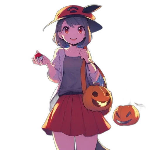 hat, staff, creature, dress, concept art, pixel art, anime, fantasy art transparent PNG cut-out