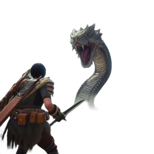dragon, creature, weapon, animal, concept art, fantasy art, 3d render, pixel art transparent PNG cut-out