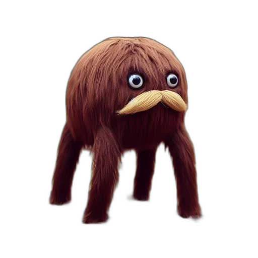 creature, hair, animal, mask, concept art, 3d render, watercolor, pixel art transparent PNG cut-out