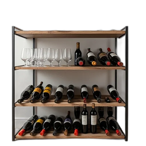 bottle, furniture, 3d render, new transparent PNG cut-out