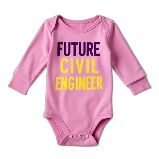 jacket, pink, onesie, words, future, civil, engineer, purple transparent PNG cut-out