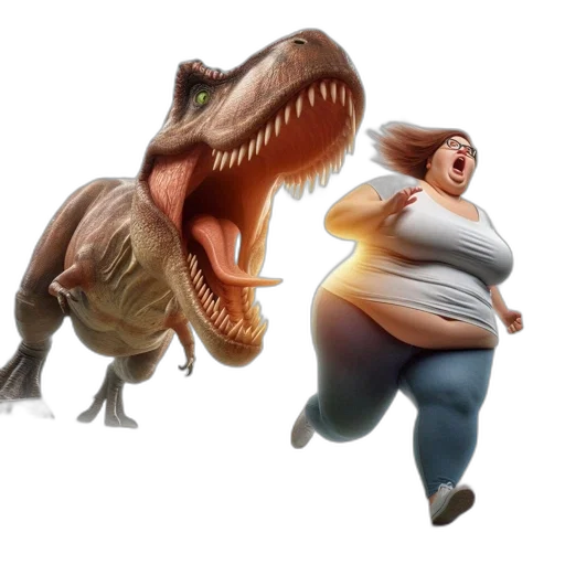 creature, animal, concept art, 3d render, photorealistic, fantasy art, scene, panicked transparent PNG cut-out
