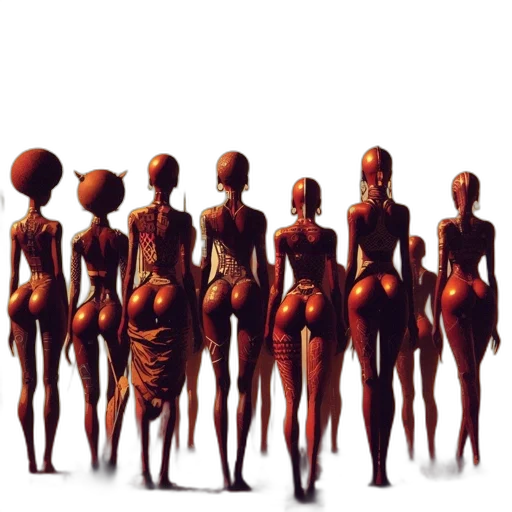 dress, staff, concept art, 3d render, pixel art, photorealistic, earth tones, dark transparent PNG cut-out