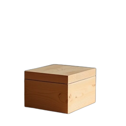 furniture, shoes, food, crown, 3d render, photorealistic, wooden, box transparent PNG cut-out