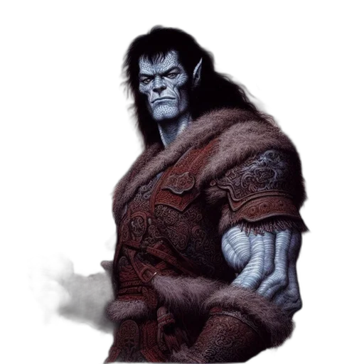 face, fantasy art, concept art, comic book art transparent PNG cut-out