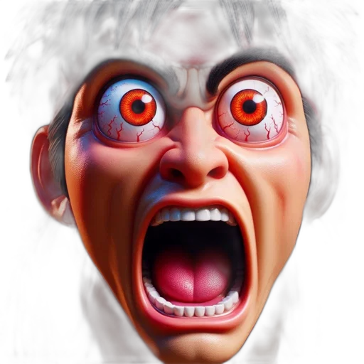 face, creature, mask, animal, 3d render, concept art, photorealistic, comic book art transparent PNG cut-out