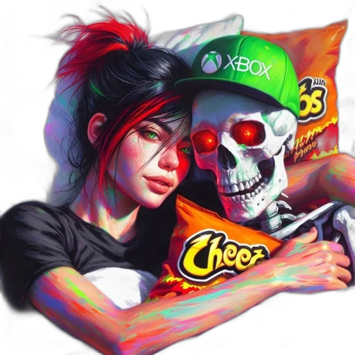 food, photorealistic, concept art, pixel art, fantasy art, neon lights, neon, colorful transparent PNG cut-out