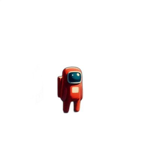 robot, creature, animal, staff, pixel art, 3d render, concept art, cartoon transparent PNG cut-out
