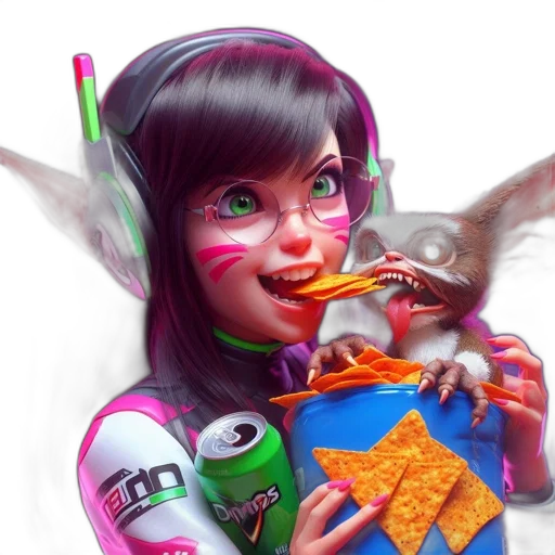 staff, food, face, dragon, fantasy art, concept art, photorealistic, 3d render transparent PNG cut-out
