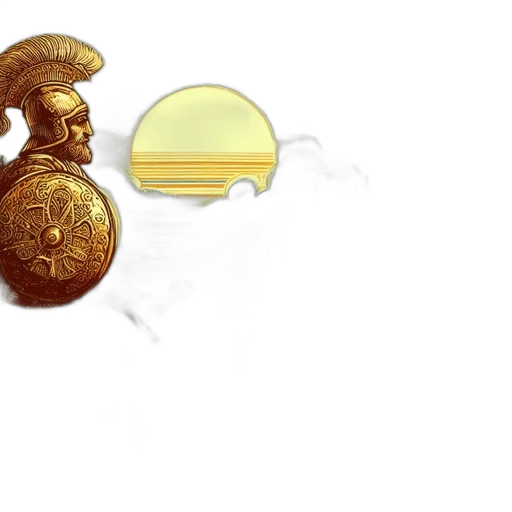 jewelry, crown, 3d render, concept art, photorealistic, pixel art, golden, warrior transparent PNG cut-out