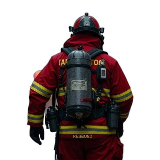 staff, jacket, mask, weapon, first, responder, flowchap, inbound transparent PNG cut-out