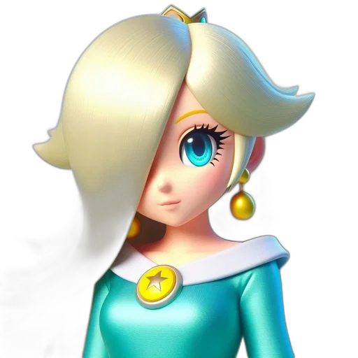 staff, dress, face, jewelry, 3d render, concept art, pixel art, fantasy art transparent PNG cut-out